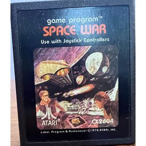 Vintage Atari 2600 Space War 1978